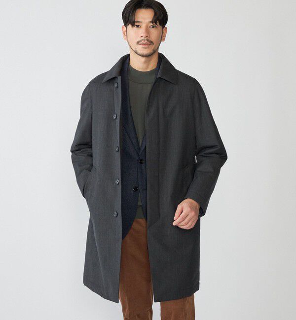 SHIPS「SHIPS: テクニカル カーコート」|その他|ダークグレー