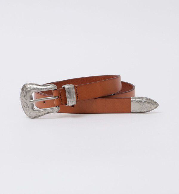 SHIPS「【WEB限定】SHIPS: ワンサイズフィット レザー ウエスタン ベルト」|ベルト|