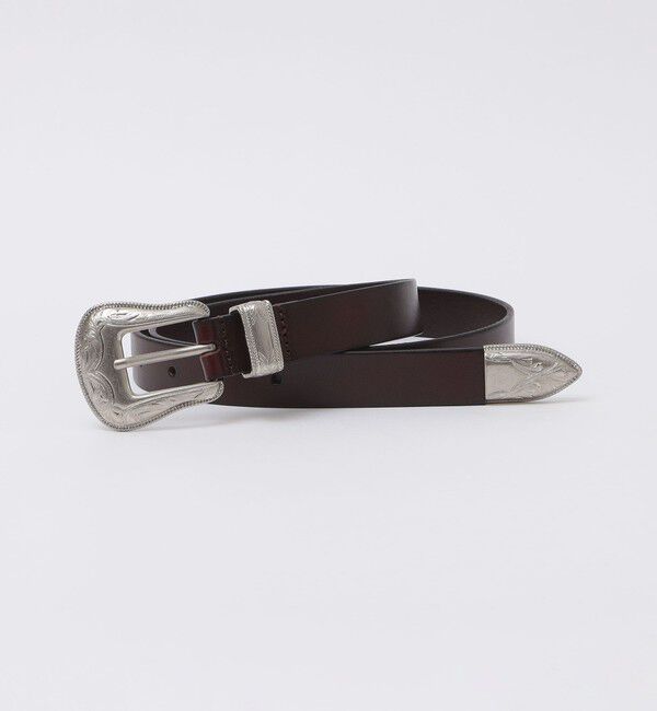 SHIPS「【WEB限定】SHIPS: ワンサイズフィット レザー ウエスタン ベルト」|ベルト|