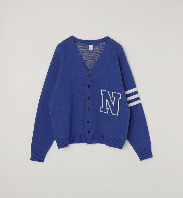 SHIPS any「【SHIPS any別注】sports wear:〈手洗い可能〉レタード ニット カーディガン◇」|カーディガン|