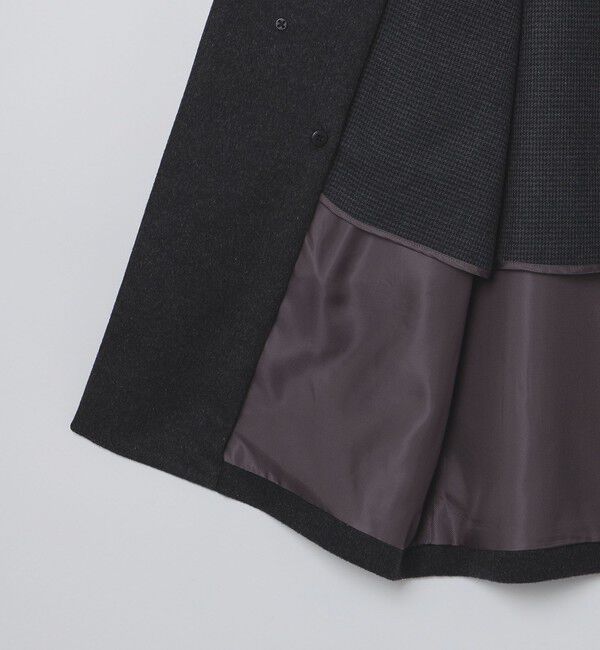 SHIPS「SHIPS: ウール ボンディング コート」|ステンカラーコート|