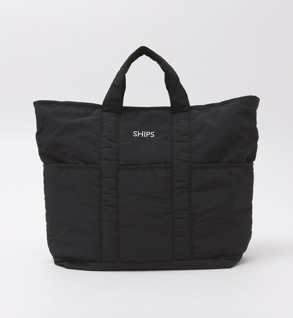 SHIPS「【WEB限定】SHIPS: 中綿 トート ショルダー バッグ」|ショルダー・メッセンジャー|