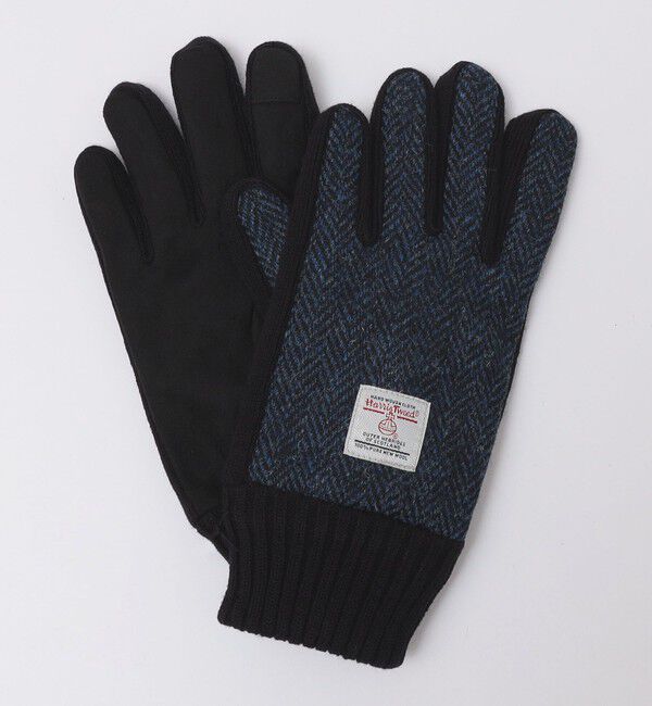 SHIPS Colors 「SHIPS Colors:ハリスツイード グローブ」|手袋|ブルー