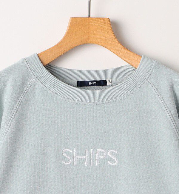 SHIPS KIDS「SHIPS KIDS:140～160cm / 刺繍 ロゴ スウェット」|スウェット・ジャージ|