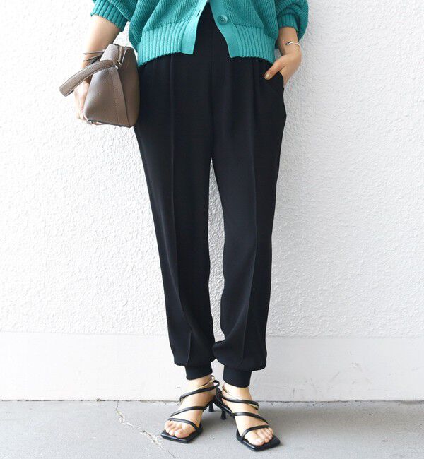 SHIPS for women「〈手洗い可能〉裾 リブ ドロスト パンツ」|その他|