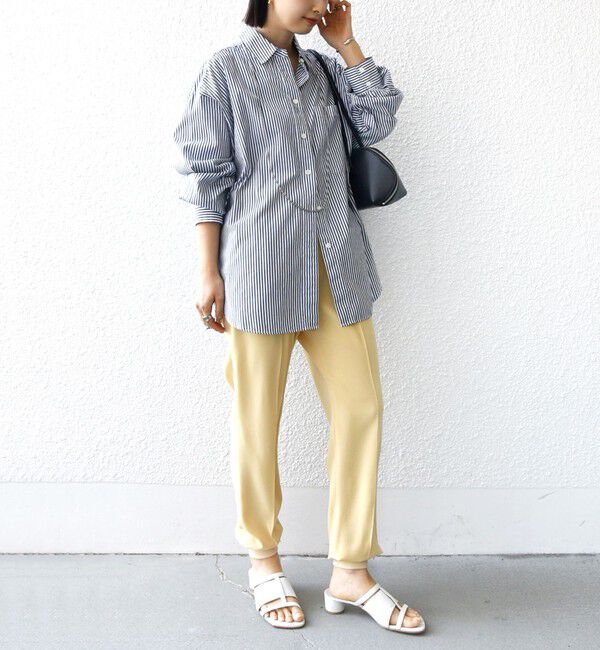 SHIPS for women「〈手洗い可能〉裾 リブ ドロスト パンツ」|その他|