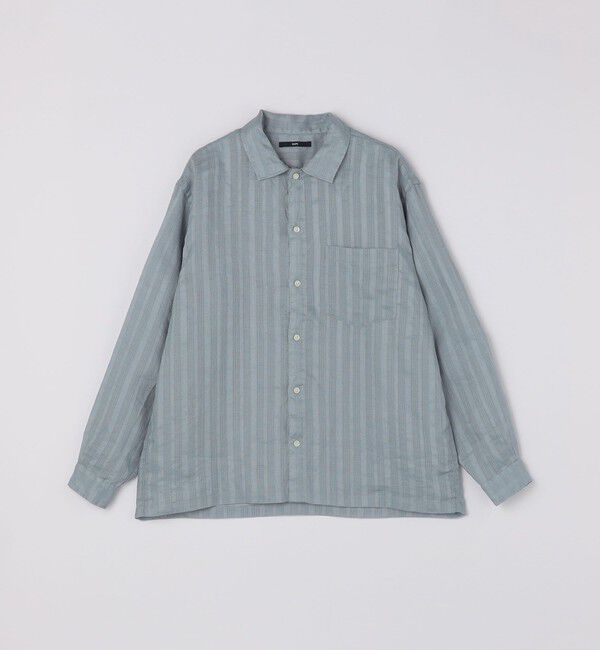 SHIPS「SHIPS: ラミー ドビー ウィークエンド ロングスリーブ シャツ」|シャツ・ブラウス|