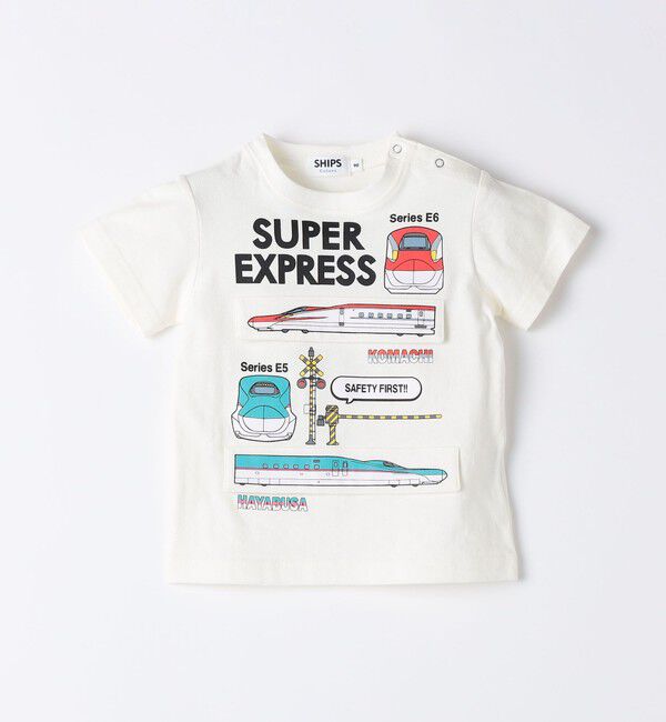 SHIPS Colors 「SHIPS Colors:80～130cm / JR 新幹線 TEE◇」|Tシャツ・カットソー|