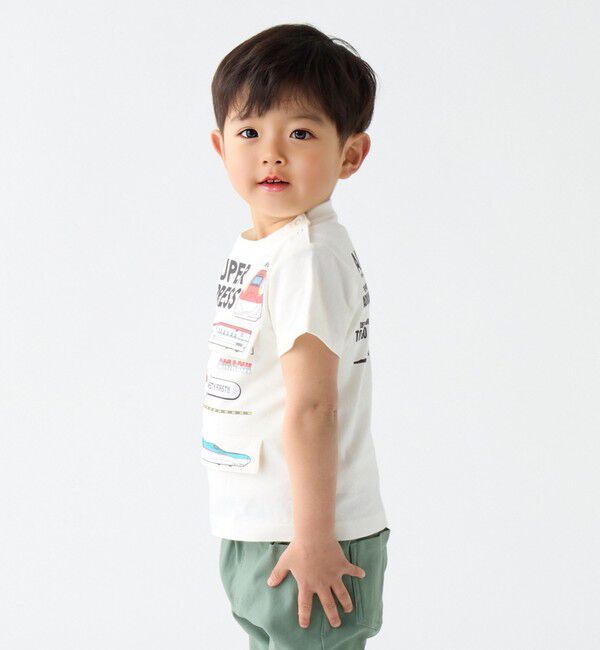 SHIPS Colors 「SHIPS Colors:80～130cm / JR 新幹線 TEE◇」|Tシャツ・カットソー|