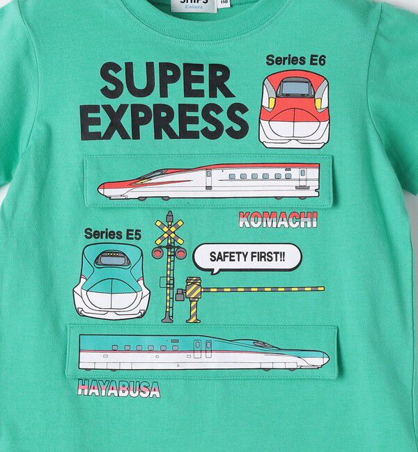 SHIPS Colors 「SHIPS Colors:80～130cm / JR 新幹線 TEE◇」|Tシャツ・カットソー|