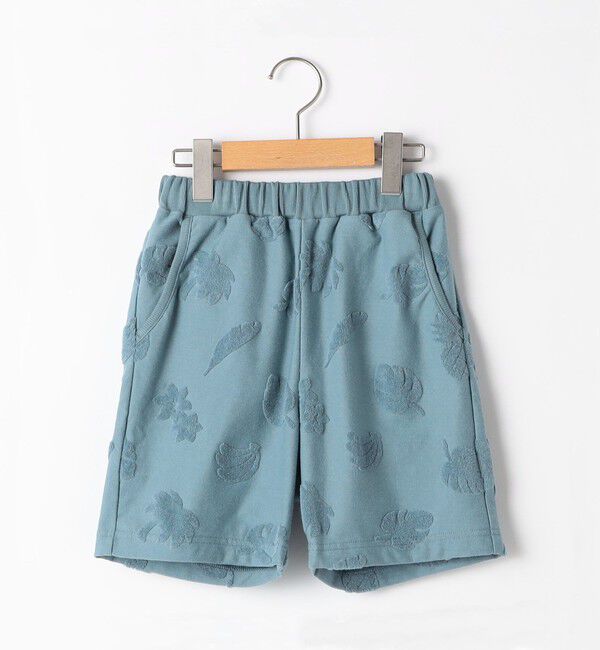 SHIPS KIDS「SHIPS KIDS:80～90cm / パイル ジャカード ショート パンツ」|その他|ブルー系