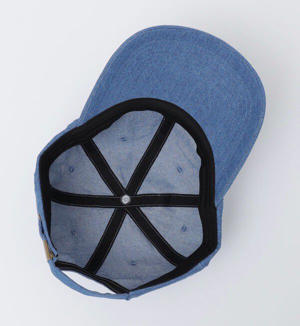 SHIPS「【WEB限定】SHIPS: ワンポイント ロゴ エンブロイダリー オーバーフィット デニム キャップ」|キャップ・キャスケット|