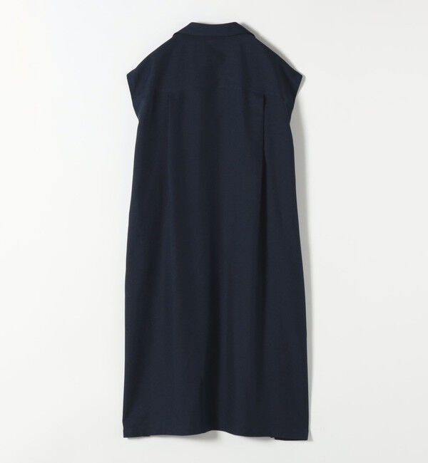 quaranciel「quaranciel:〈洗濯機可能〉リネン ライク スキッパー シャツ ワンピース＆パンツ セットアップ」|ワンピース|