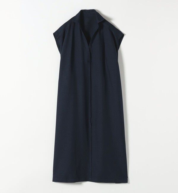 quaranciel「quaranciel:〈洗濯機可能〉リネン ライク スキッパー シャツ ワンピース＆パンツ セットアップ」|ワンピース|