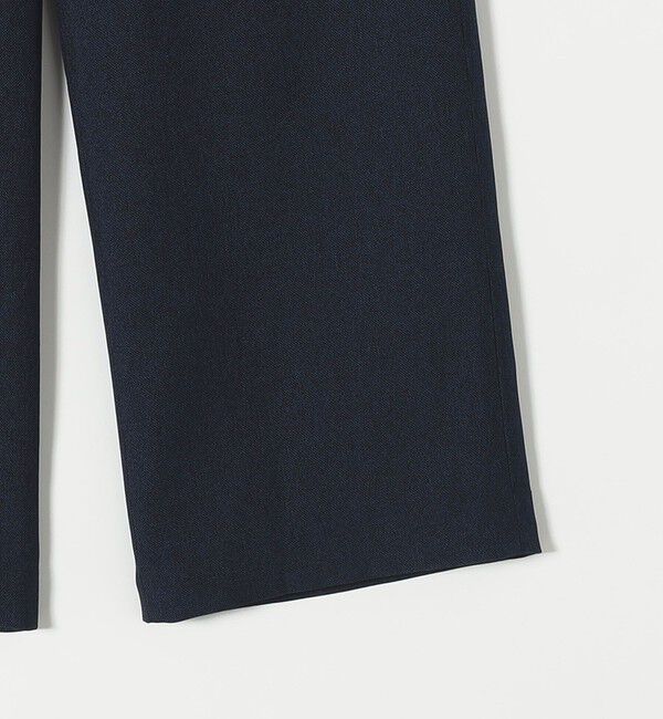 quaranciel「quaranciel:〈洗濯機可能〉リネン ライク スキッパー シャツ ワンピース＆パンツ セットアップ」|ワンピース|