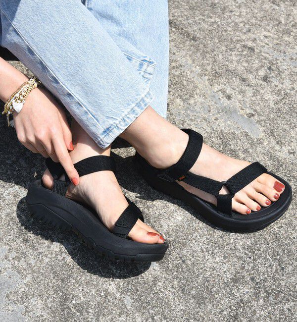 SHIPS for women「TEVA: HURRICANE XLT2 AMPSOLE」|サンダル|ブラック