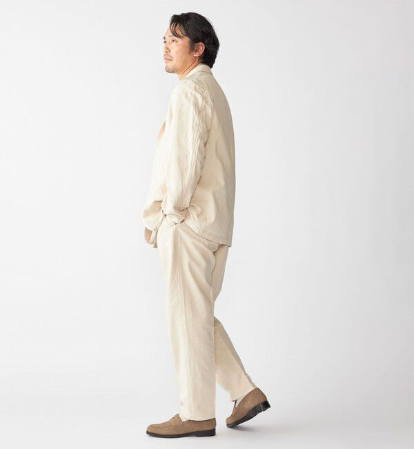 SHIPS「Southwick Gate Label: コットン シルク イージー ブレザー」|テーラードジャケット|