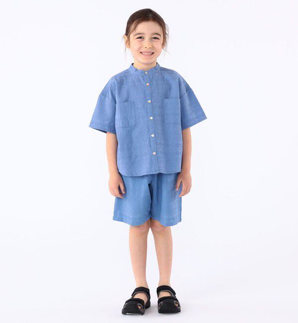SHIPS KIDS「SHIPS KIDS:100～130cm /エンブロイダリー ショートパンツ」|その他|