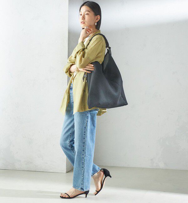 SHIPS for women「LE VERNIS:パラコート ハンドル メッシュ トート」|トートバッグ|