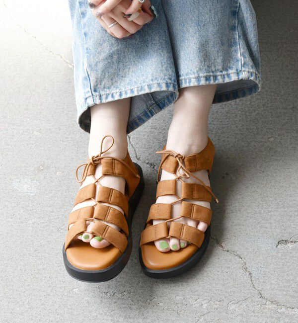 SHIPS any「SHIPS any: グラディエーター プラットフォーム サンダル」|サンダル|