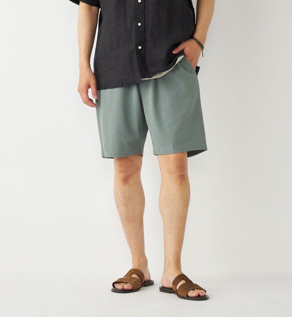 SHIPS Colors 「SHIPS Colors:〈接触冷感・吸水速乾・洗濯機可能〉ライト サッカー イージー ショーツ」|その他|