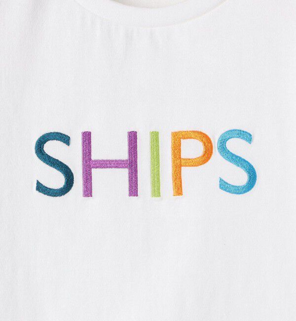 SHIPS KIDS「SHIPS KIDS:140～160cm / SHIPS ロゴ TEE」|Tシャツ・カットソー|