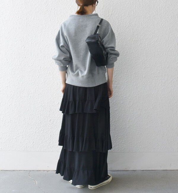 SHIPS any「《追加予約》SHIPS any:〈洗濯機可能〉USA コットン 裏起毛 ボトルネック プルオーバー」|スウェット・ジャージ|