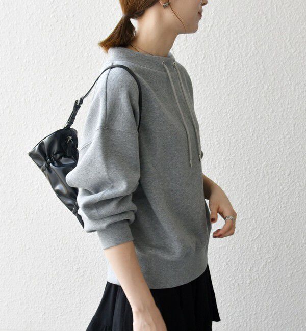 SHIPS any「《追加予約》SHIPS any:〈洗濯機可能〉USA コットン 裏起毛 ボトルネック プルオーバー」|スウェット・ジャージ|