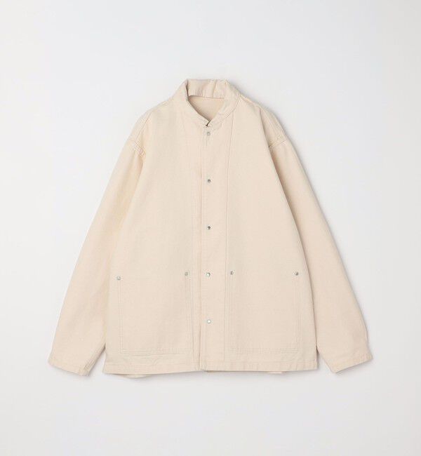 SHIPS any「SHIPS any: Cone Denim キャンバス デニム カバーオール (セットアップ対応)◇」|デニムジャケット|