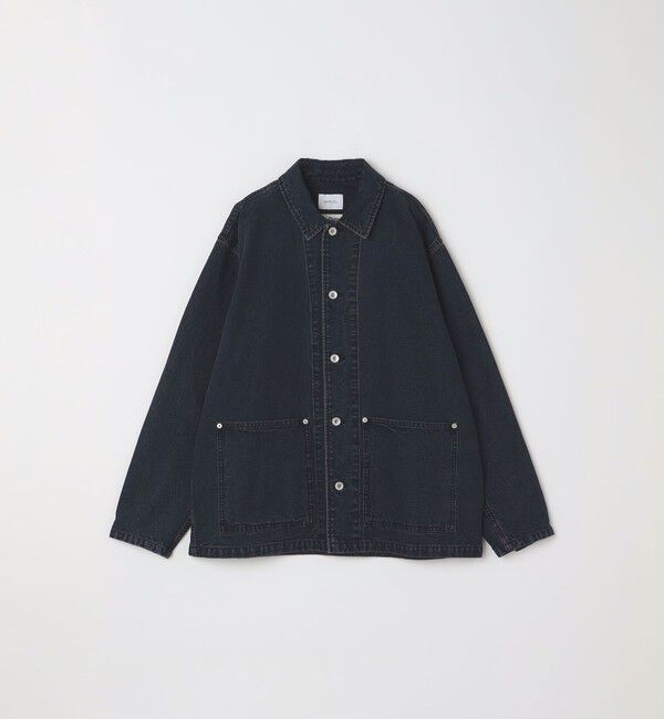 SHIPS any「SHIPS any: Cone Denim キャンバス デニム カバーオール (セットアップ対応)◇」|デニムジャケット|