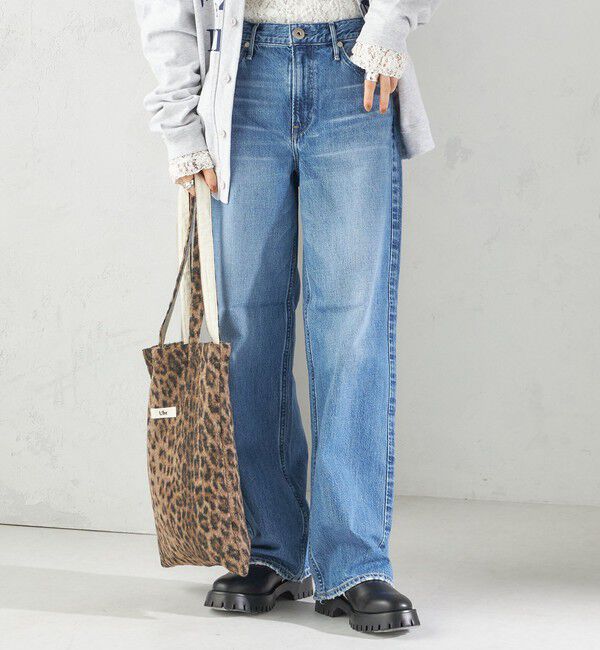 SHIPS for women「upper hights:THE NIECE MIDRISE」|デニム|