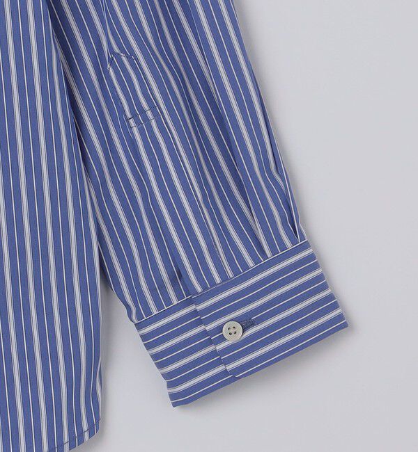 SHIPS「City Ambient Products: レギュラーカラー ブロード ストライプ シャツ」|シャツ・ブラウス|