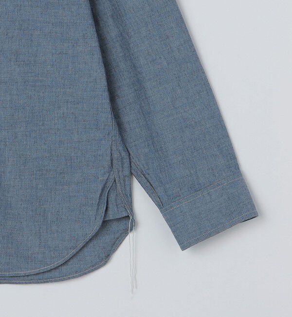 SHIPS「SHIPS: AUTHENTIC シャンブレー ワークシャツ」|シャツ・ブラウス|