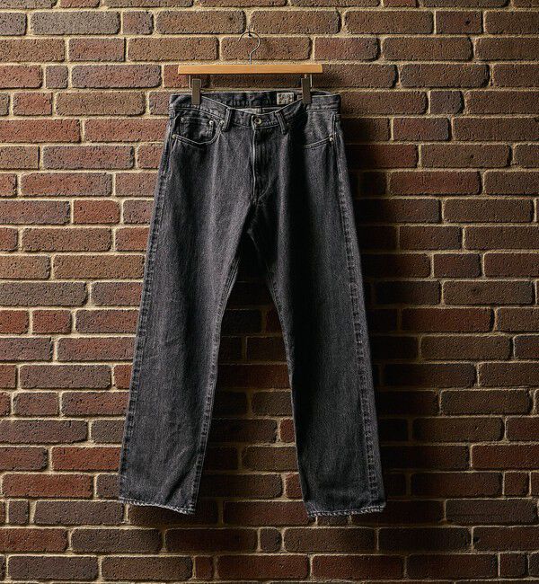 SHIPS「SHIPS: AUTHENTIC 5ポケット ブリーチ デニム」|デニム|ブラック