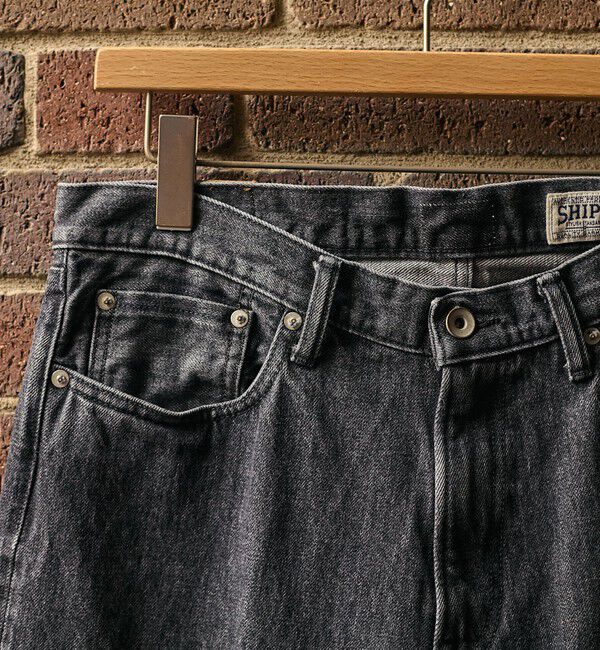 SHIPS「SHIPS: AUTHENTIC 5ポケット ブリーチ デニム」|デニム|