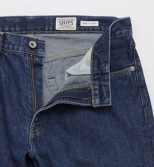 SHIPS「SHIPS: AUTHENTIC 5ポケット ブリーチ デニム」|デニム|