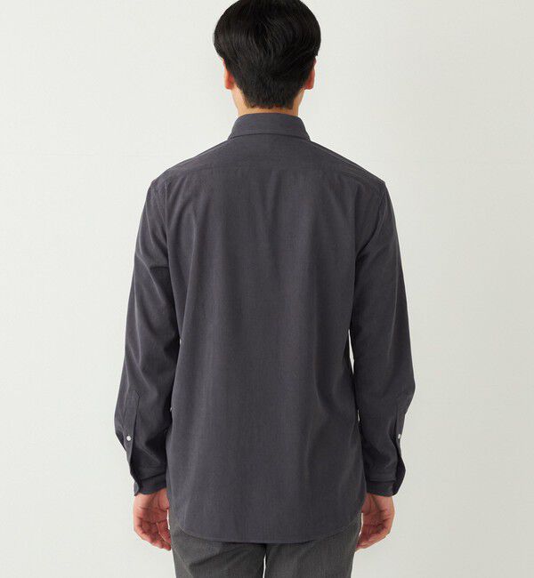 SHIPS Colors 「SHIPS Colors:〈洗濯機可能 〉ノーアイロン コーデュロイ ワイドカラー シャツ◇」|シャツ・ブラウス|