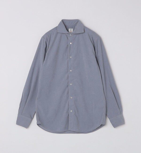 SHIPS Colors 「SHIPS Colors:〈洗濯機可能 〉ノーアイロン コーデュロイ ワイドカラー シャツ◇」|シャツ・ブラウス|