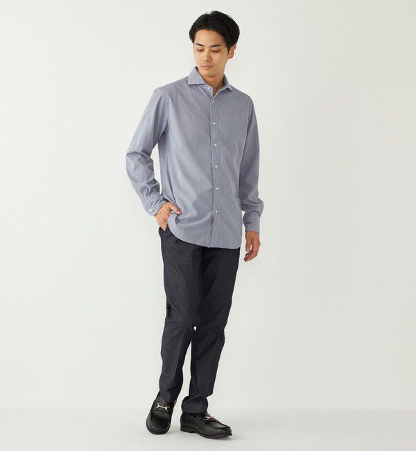 SHIPS Colors 「SHIPS Colors:〈洗濯機可能 〉ノーアイロン コーデュロイ ワイドカラー シャツ◇」|シャツ・ブラウス|