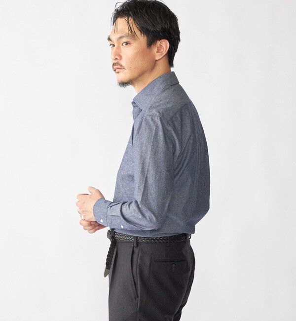 SHIPS「SHIPS: ウォッシュド ダンガリー シャツ」|シャツ・ブラウス|