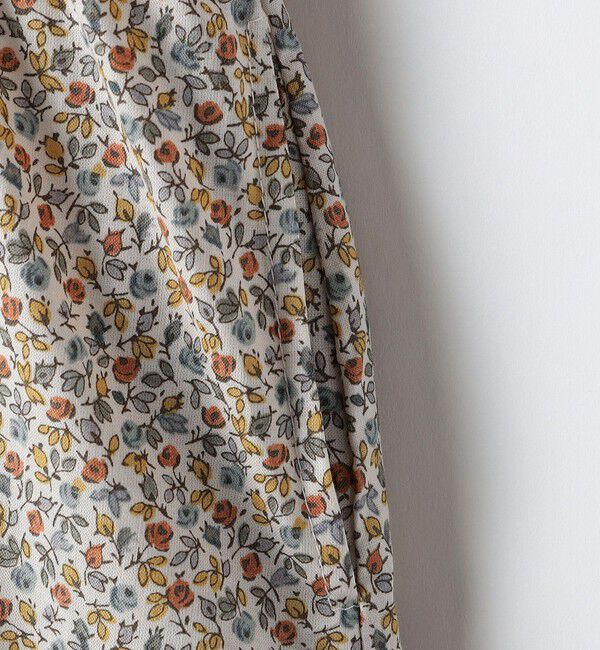 SHIPS KIDS「SHIPS KIDS:80～90cm / フラワー ティアード ワンピース」|ワンピース|