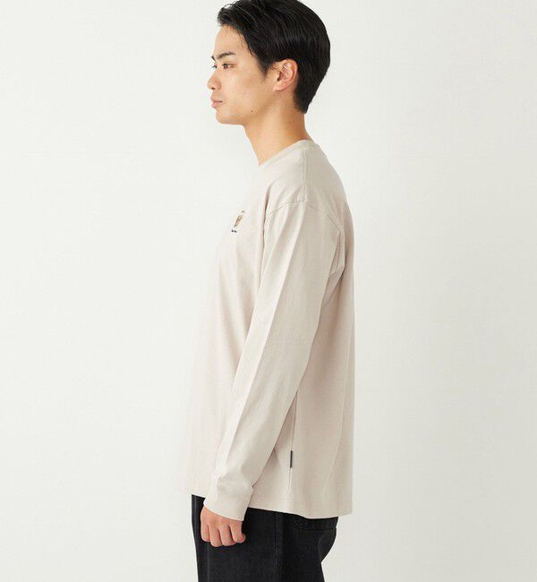 SHIPS Colors 「《一部追加予約》SHIPS Colors:TeddyBear(R) ワンポイント 刺繍 ロンT◆」|Tシャツ・カットソー|