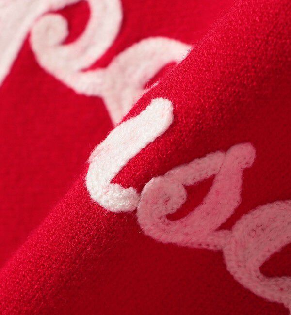 SHIPS Colors 「SHIPS Colors:〈手洗い可能〉スウェット ライク サガラ ロゴ ニット◇」|ニット・セーター|