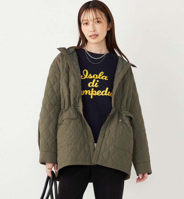 SHIPS Colors 「SHIPS Colors:〈手洗い可能〉スウェット ライク サガラ ロゴ ニット◇」|ニット・セーター|