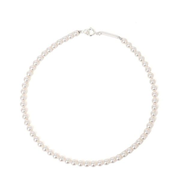 SHIPS for women「in mood:マルチ ガラス パール ネックレス」|ネックレス|