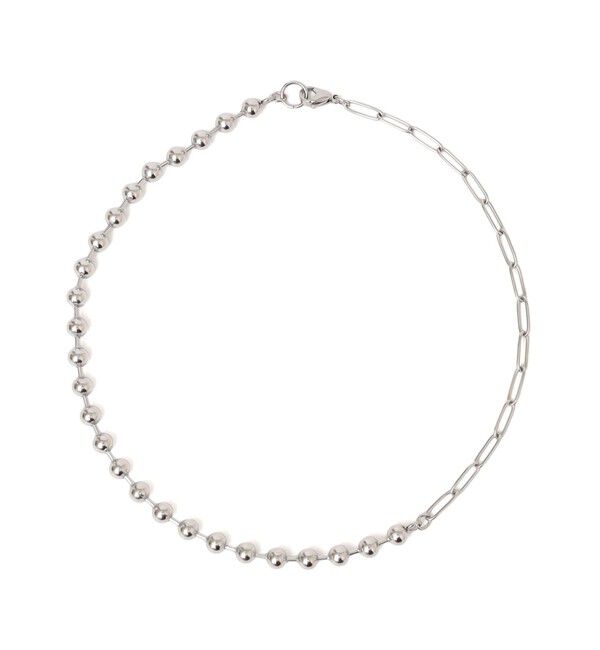 SHIPS for women「ステンレス マルチ ボール チェーン ネックレス」|ネックレス|