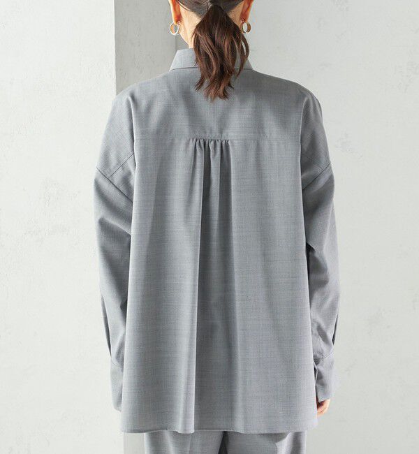 SHIPS for women「《予約》〈手洗い可能〉トロピカル ポケット シャツ（セットアップ対応）」|シャツ・ブラウス|