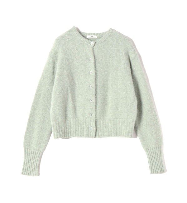 SHIPS for women「【一部WEB限定】〈手洗い可能〉フォックス クルーネック ニット カーディガン」|カーディガン|