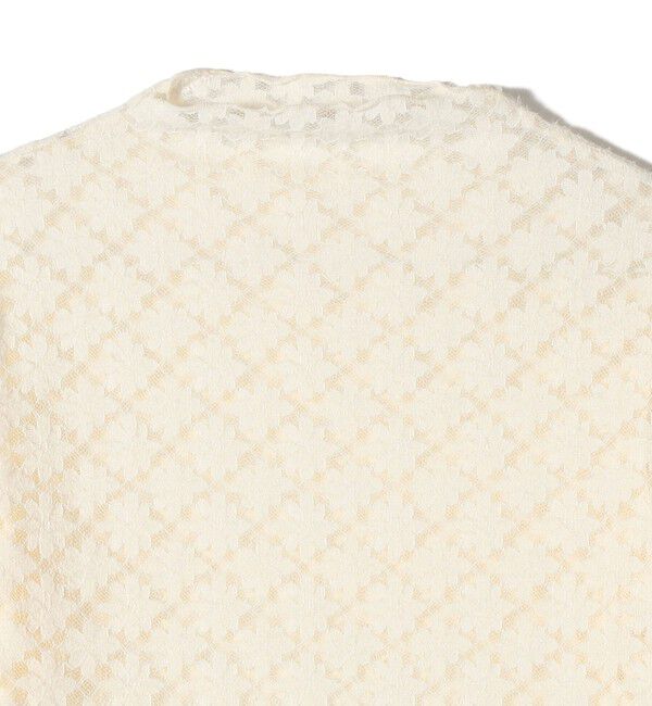 SHIPS Colors 「SHIPS Colors:〈手洗い可能〉起毛レース インナートップス」|Tシャツ・カットソー|