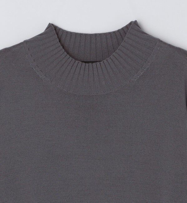 SHIPS「SHIPS:〈手洗い可能〉9ゲージ コンフォート モックネック プルオーバー ニット」|ニット・セーター|